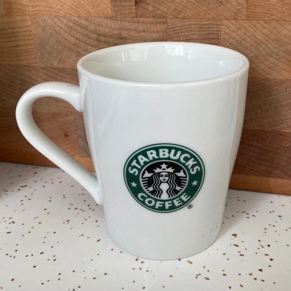 Starbucks Green Logo White Mug 2007